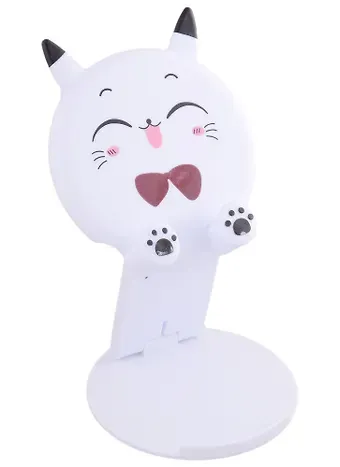 Держатель для телефона Котик (10х10) (пластик) (коробка)