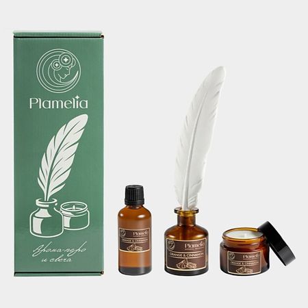 Аромадиффузор PLAMELIA Аромадиффузор Апельсин и корица АРОМА-ПЕРО аромадиффузор индокитай на подвеске 8 мл лимон апельсин кориандр