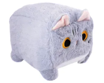 Мягкая игрушка Кот прямоугольный (23х20) (12-00647-202306-44) Bookvalno