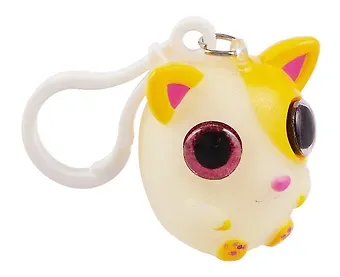 Брелок-мялка с глазами Котик (PU) (5см) (12-2799-202405-M9)