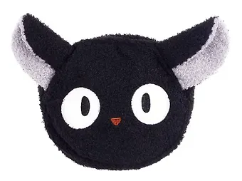 Сумочка на молнии кросс-боди Глазастик (черная) (плюш) (17х17) (12-06850-001)