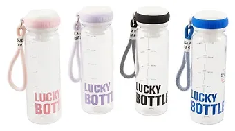 Бутылка с карабином Lucky bottle (пластик) (610мл) (12-7306-202405-B1)