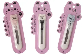 Нож канцелярский 9мм 