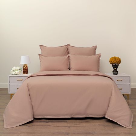 Комплект постельного белья Sofi de Marko Саммер пепельная роза Евро