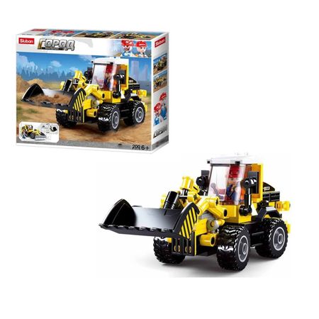 Конструктор Sluban трактор-погрузчик (M38-B0803)