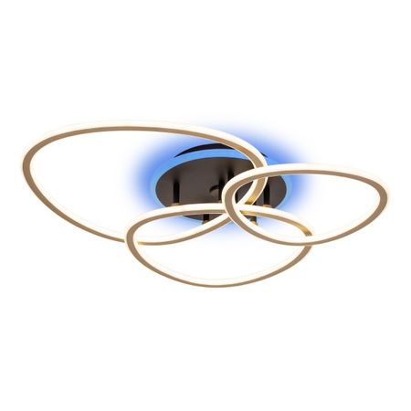 Люстра Citilux Trio CL215B132 Trio чёрная с золотом