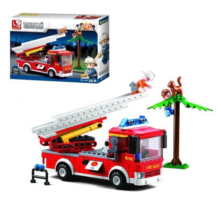 Конструктор Sluban пожарная машина (M38-B0625)