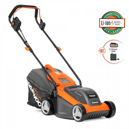 Газонокосилка аккумуляторная DAEWOO DLM 3221Li SET с АКБ и ЗУ