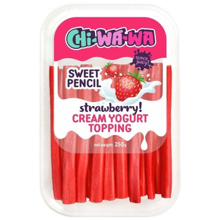 Мармелад Chi-wa-wa карандаш клубника сладкий 500 г