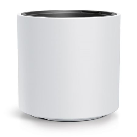 Кашпо Prosperplast heos d47 h45 31/72л белый с вкладышем