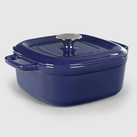 Кастрюля Surel Shallow синяя 24 см