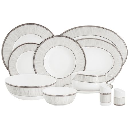 Cервиз обеденный Anna Lafarg Emily Баккара 27 предметов 6 персон