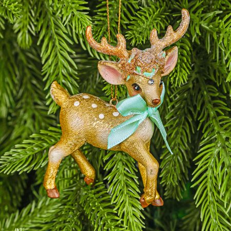 Игрушка ёлочная Kurt S. Adler олень 10 см