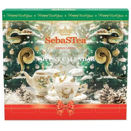 Чай Sebas-Tea advent calendar ассорти 24 пакетика, 37 г