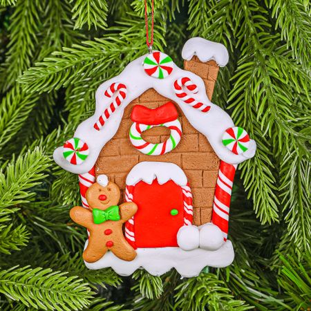 Игрушка ёлочная Kurt S. Adler пряничный домик 10 см
