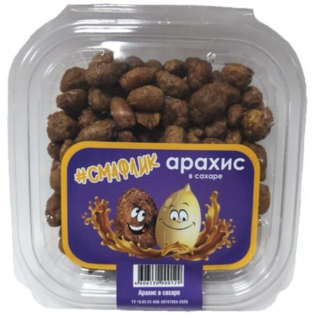 Арахис Любимая Кубань в сахаре смафлик 180 г