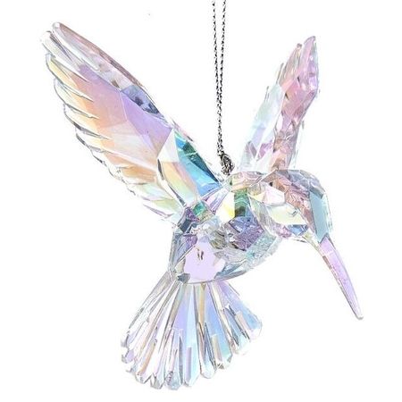 Игрушка ёлочная Kurt S. Adler колибри радужная 10 см