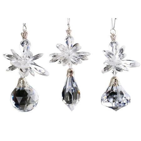 Игрушка ёлочная Kurt S. Adler снежинка 10 см