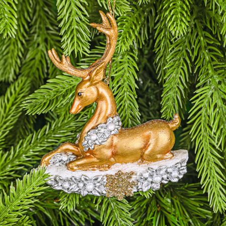 Игрушка ёлочная Kurt S. Adler олень 10 см