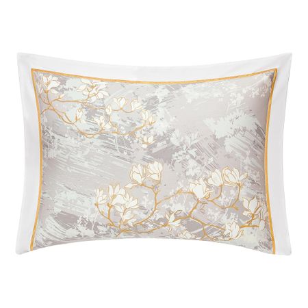 Комплект наволочек Togas Сивилла белый с золотым и серым 50х70 см