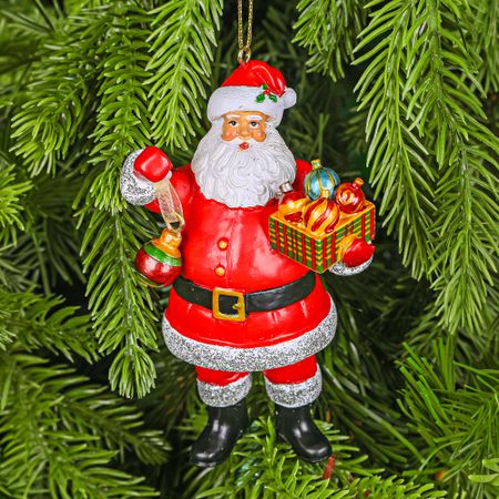 Игрушка ёлочная Kurt S. Adler Санта 10 см