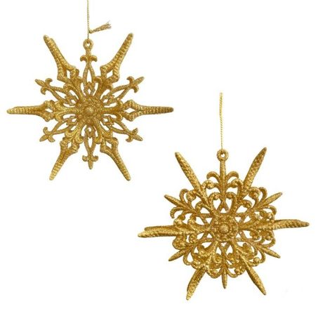 Игрушка ёлочная Kurt S. Adler снежинка 12,5 см