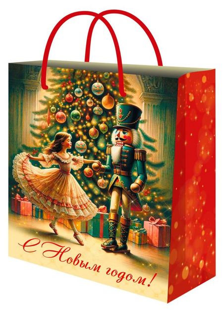 Пакет подарочный Miland Сказка 18x23x10 см, 1 шт в ассортименте