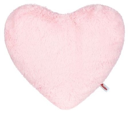 Игрушка мягкая АШАН Красная птица Сердце розовое