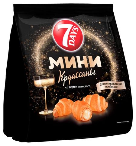 Круассан Мини 7Days со вкусом игристого, 265 г