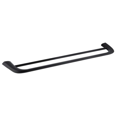 Полотенцедержатель Abber Nord 600 мм двойной на шуруп нержавеющая сталь черный матовый (AA1553B) мария викторовна буряк чтение с увлечением 2 кл метод пос cd мусу фгос буряк компл кн cd планета