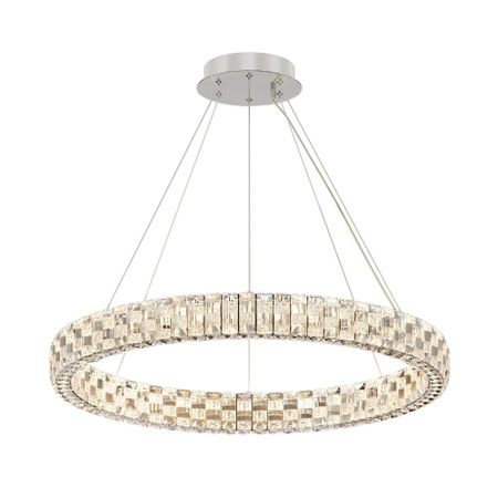 Люстра светодиодная подвесная Maytoni Castello 40 Вт 3000К 20 кв.м (MOD335PL-L40CH3K)