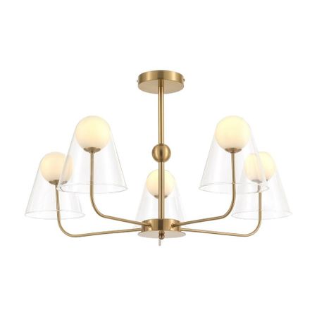 Люстра подвесная Freya Doublety G9 200 Вт 15 кв.м (FR5382PL-05BS) илья александров абхазия взгляд со стороны государство бизнес и право