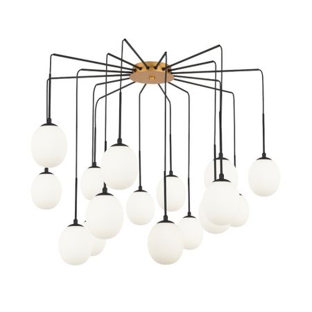 Люстра подвесная Maytoni Branch G9 640 Вт 32 кв.м (MOD176PL-16G) сэуль таль хваым словно ветер среди иссохших ветвей том 1 словно ветер на сухой ветви like wind on a dry branch манхва лимитированный мерч