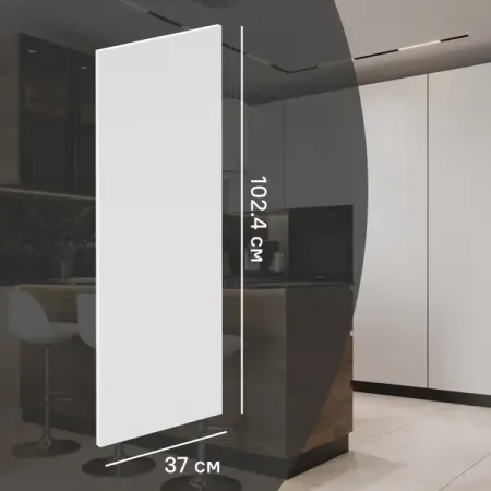 Фальшпанель для кухонного шкафа София 102.1x37 см KONSENSA ДСП цвет белый