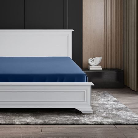 Простыня на резинке Soft Silver Круиз 160х200х25 см