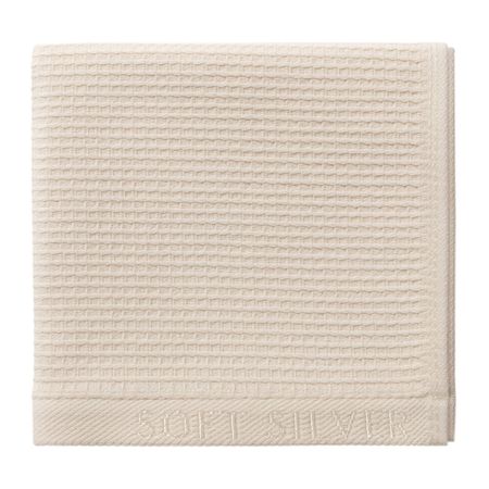 Полотенце Soft Silver Double touch Экрю 30х30 см