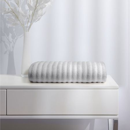 Полотенце Soft Silver 70х140 см Wave Tactile Благородное серебро