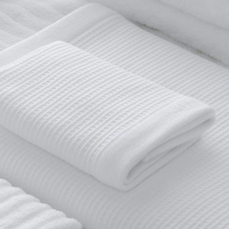 Полотенце Soft Silver Double touch Альпийский снег 30х30 см