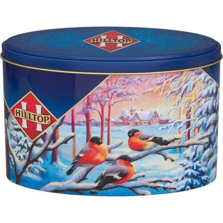 Чай чёрный Hilltop снегири в лесу 100 г