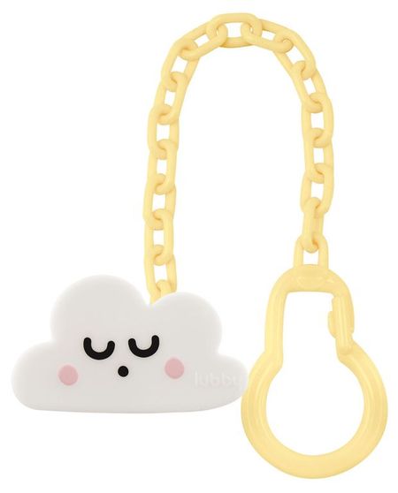 Клипса-держатель для пустышки Lubby Облачко доминик спенст 6 минут для   первый мотивационный ежедневник ребенка специальное издание