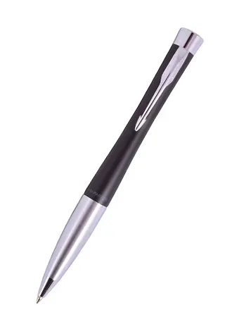 Ручка шариковая Parker, Urban Twist Black CT, подарочная синяя