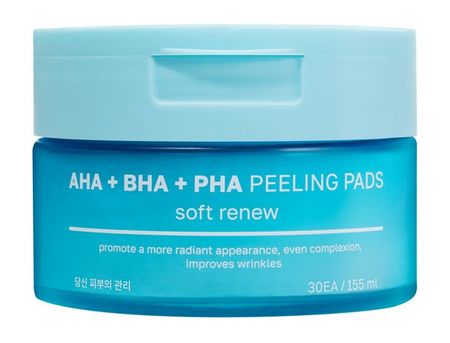 NSC Name Skin Care AHA + BHA + PHA Soft Renew Peeling Pads
