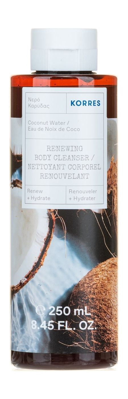 Korres Coconut Water Body Cleanser мед очный каждый день натуральный 20 г