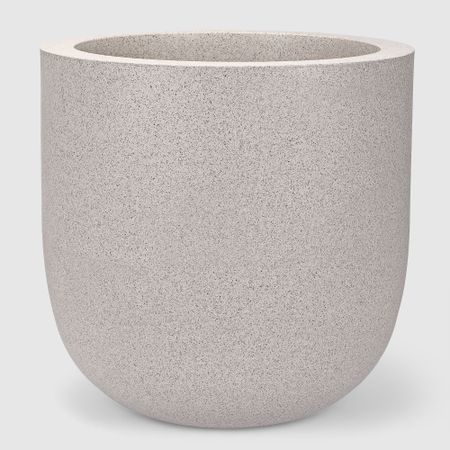 Кашпо для цветов Alya Plastik cesme d50 см 70л бежевый
