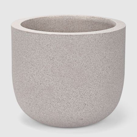 Кашпо для цветов Alya Plastik cesme d40 см 28л бежевый