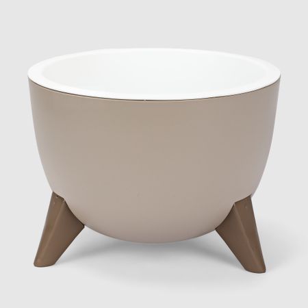 Горшок для цветов Alya Plastik ufo d32 см 9.5л бежевый