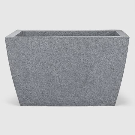Кашпо для цветов Alya Plastik milas 80x40x50 см серый