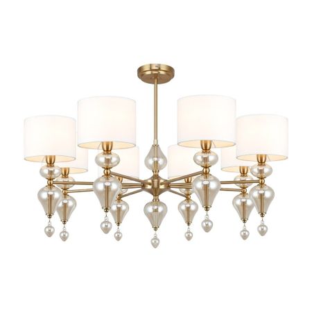 Люстра подвесная Freya Raise E14 320 Вт 25 кв.м (FR5369CL-08BS) антикризисное управление обществом риска синергетическая концепция