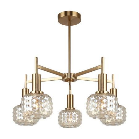 Люстра подвесная Freya Fero E14 200 Вт 15 кв.м (FR5366CL-05BS)