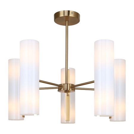 Люстра подвесная Freya Fiore E14 400 Вт 30 кв.м (FR5368CL-10BS)